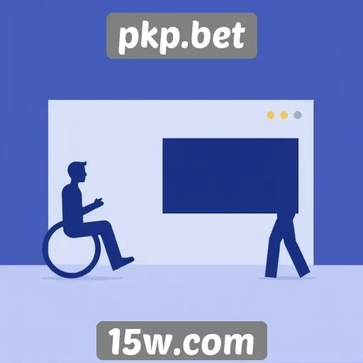 Acessibilidade e interface do usuário no pkp.bet